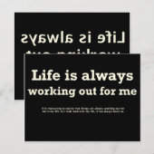 Gesetz der Zugbewegung #0001 Postkarte (Vorne/Hinten)