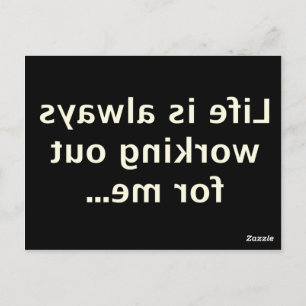 Gesetz der Zugbewegung #0001 Postkarte