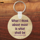 Gesetz des Erfolgs Motivierend Schlüsselanhänger (Vorderseite)