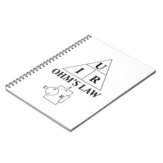 Gesetz des Ohm Notizblock (Linke Seite)