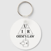 Gesetz des Ohm Schlüsselanhänger (Vorderseite)