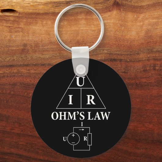 Gesetz des Ohm Schlüsselanhänger (Vorderseite)