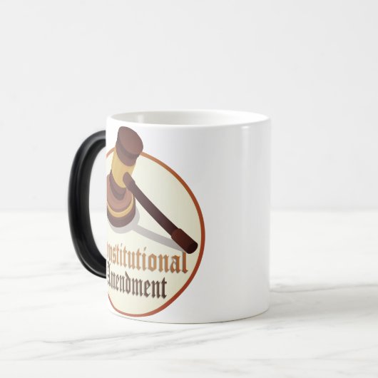 Gesetz Gavel Student Judge Custom | TASSE (Vorderseite Links)