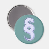 Gesetz Haken Gesetz Magnet (Vorderseite/Rückseite)