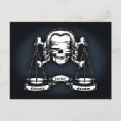 Gesetz Pirate Postkarte (Vorderseite)