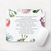 Gesetz zur Anziehung des Überschwemmungsgebet Mousepad (Mit Mouse)