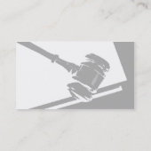 Gesetzbuch Visitenkarte (Rückseite)