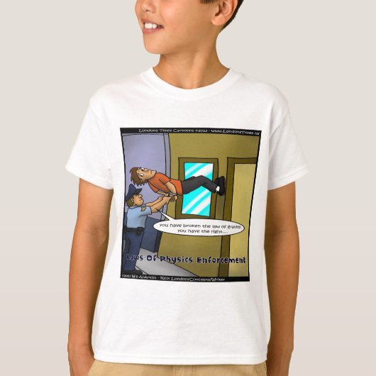 Gesetze für Physik & Gravity Funny Gifts & T-Shirt (Vorderseite)