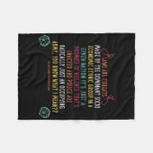 Gesetze sind Bedrohungen durch die dominante Sozio Fleecedecke (Vorderseite (Horizontal))