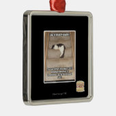 Gesetze von Kitteh Wahrscheinlichkeit Silbernes Ornament (Rechts)