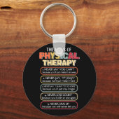 Gesetze zur Physikalischen Therapie Motivierend Zi Schlüsselanhänger (Vorderseite)