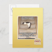 Gesetze zur Wahrscheinlichkeit des Kitts Postkarte (Vorne/Hinten)