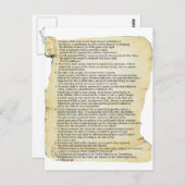 Gesetzentwurf Postkarte (Vorne/Hinten)