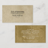 GesetzesVisitenkarte - einfacher Visitenkarte (Vorne/Hinten)