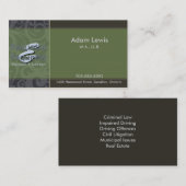 GesetzesVisitenkarte - Logo Visitenkarte (Vorne/Hinten)