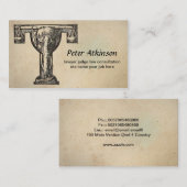 GesetzesVisitenkarte Visitenkarte (Vorne/Hinten)