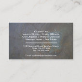 GesetzesVisitenkarte - Visitenkarte (Rückseite)