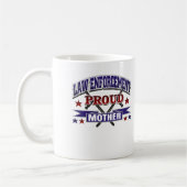 Gesetzesvollstreckung-stolze Mutter Kaffeetasse (Links)