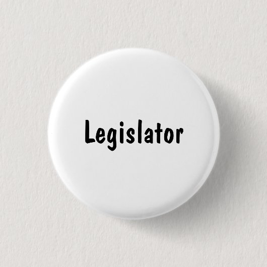 Gesetzgeber Button (Vorderseite)
