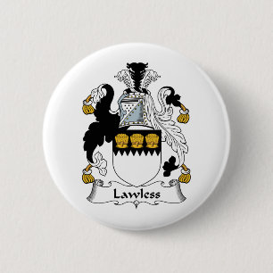 Gesetzloses Familienwappen Button