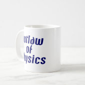 Gesetzlosigkeit der Physik Kaffeetasse (Vorderseite Links)
