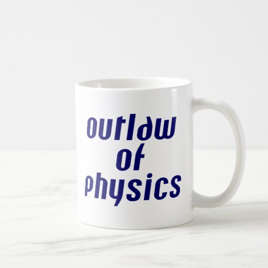 Gesetzlosigkeit der Physik Kaffeetasse (Rechts)