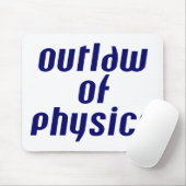 Gesetzlosigkeit der Physik Mousepad (Mit Mouse)