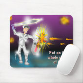Gesetzte im Allgemeinen Rüstung des Gottes Mousepad (Mit Mouse)