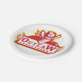 Gesetzwidrigkeit Pappteller (Schrägansicht)