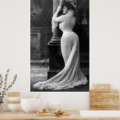 GESICHERTE FRAU 1902 POSTER (Küche)