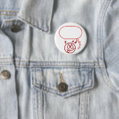 Gesicht #3 (mit Spracheblase) Button (Beispiel)