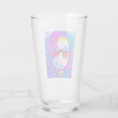 GESICHT "BARBIE " GEBEN GLAS (Rückseite)