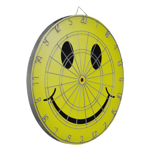 Gesicht Dartscheibe (Vorderseite Links)