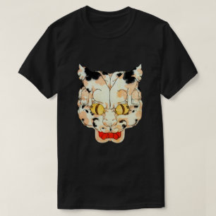 Gesicht der Katze, Utagawa Yoshifuji, Ukiyo-e T-Shirt
