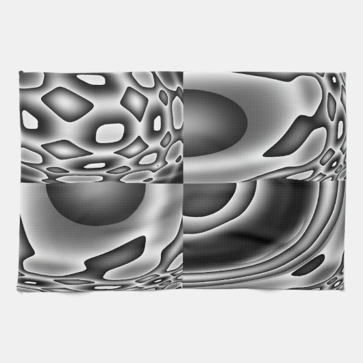 Gesicht des bösen Küchentüchers Handtuch (Horizontal)