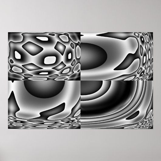 Gesicht des bösen Posters Poster (Vorne)