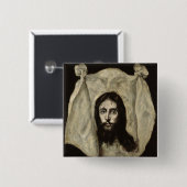 Gesicht des Christus Button (Vorne & Hinten)