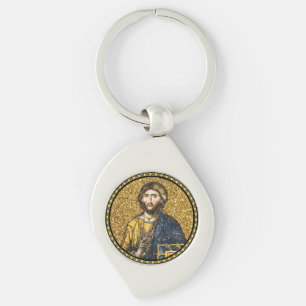 Gesicht des jesus-Christus-Orthodoxen Haga-Sophia- Schlüsselanhänger