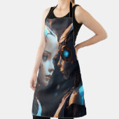 Gesicht des KI-Chatts Schürze (InSitu)