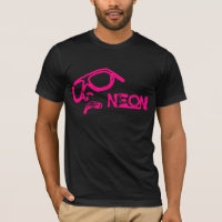 Gesicht des Neons - RetroMe - T - Shirt (Rosa)