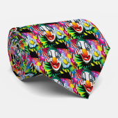 Gesicht einer Clown-Krawatte Krawatte (Gerollt)