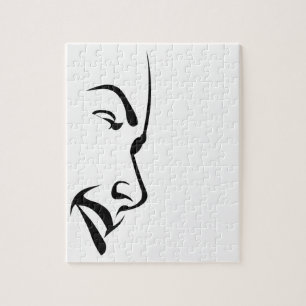Gesicht einer Frau Puzzle
