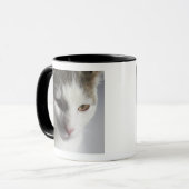 Gesicht einer Katze Tasse (Vorderseite Links)