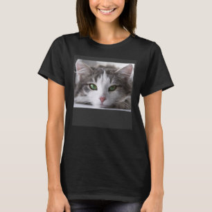 Gesicht einer Niedlichen Katze Nr. 2 T-Shirt