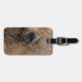 Gesicht eines Elefanten Gepäckanhänger (Vorderseite horizontal)