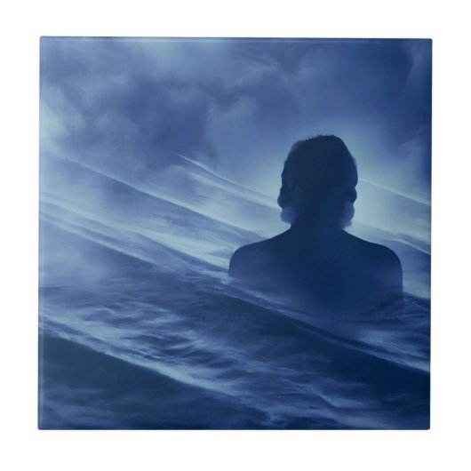 Gesicht es allein fliese (Vorderseite)