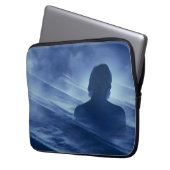 Gesicht es allein laptopschutzhülle (Vorderseite Links)