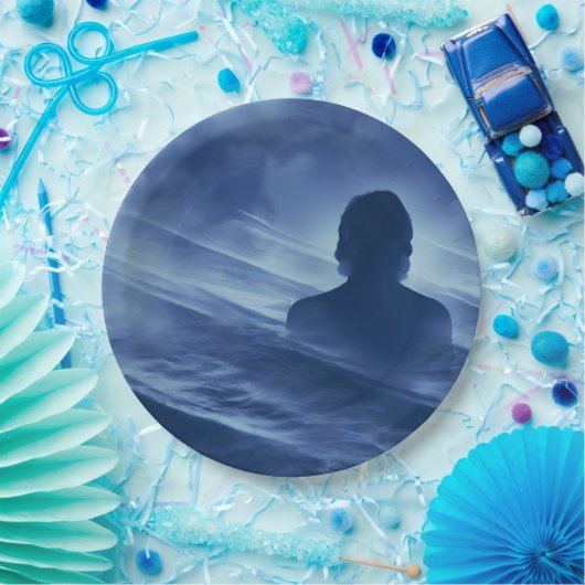 Gesicht es allein pappteller (Party)