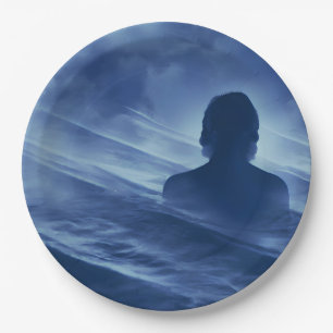 Gesicht es allein pappteller