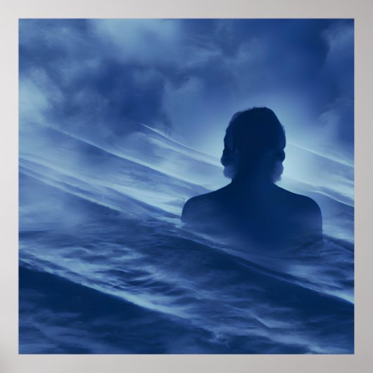 Gesicht es allein poster (Vorne)